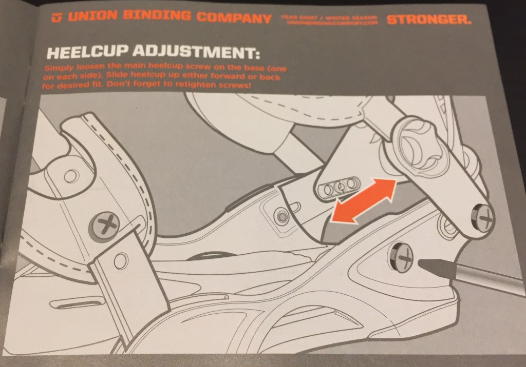 Union Binding Step two